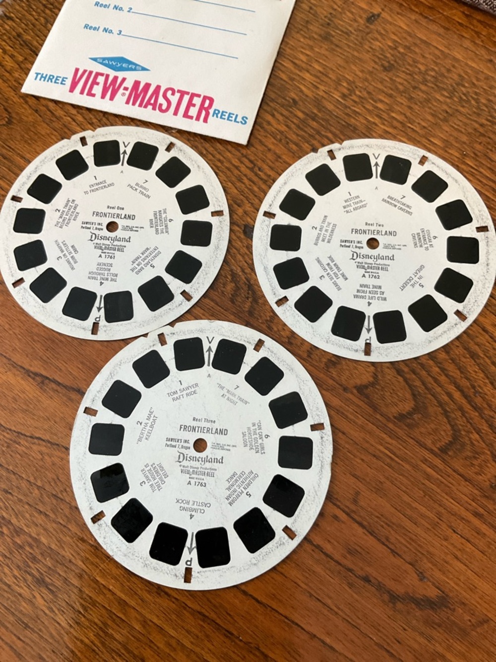 View-Master Frontierland Reel Packet - Picture 3 of 6